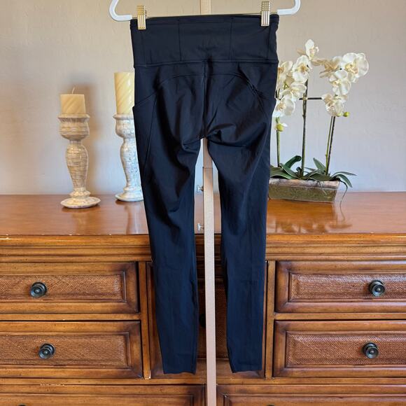 Lululemon Align High-Rise Leggings with Pockets 25” Black Size 6 - Picture 5 of 6